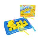 Brinquedo De Banho Flutuante Magnético Para Crianças, Jogo Educativo De Pesca Com Patos Infláveis