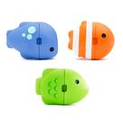 Brinquedo de banho Munchkin ColorMix Fish Color Changing, conjunto de 3