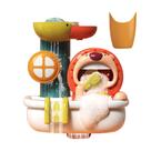 Brinquedo de banho NEXTAKE Bubble Maker e Water Fall Lion com ventosas Brinquedo de banho NEXTAKE Bubble Maker e Water Fall Lion com ventosas