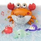 Brinquedo de banho para bebês TUMAMA Musical Bubble Maker com 3 brinquedos de corda