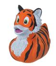 Brinquedo de banho Rubber Duck Wild Republic Tiger para crianças de 4 anos
