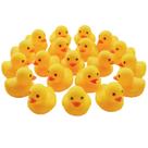 Brinquedo de banho Rubber DuoMiw Yellow Rubber Rubber, pacote com 20 unidades para bebês