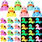 Brinquedo de banho Rubber Turtle Duck Hydren Glow in The Dark x24