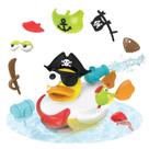 Brinquedo de banho Yookidoo Jet Duck Pirate com canhão de água de mais de 2 anos