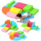 Brinquedo de Blocos de Escalada para Crianças Pequenas cjdropshipping 8 Peças Arco-Íris