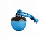 Brinquedo de bola para cães com corda Interactive Bouncing Chew Toy azul
