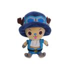 Brinquedo de boneca de pelúcia One Piece Sabo Blue 25 cm para crianças e colecionadores