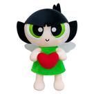 Brinquedo de boneca de pelúcia Powerpuff Girls verde 30 cm Brinquedo de boneca de pelúcia Powerpuff Girls verde 30 cm