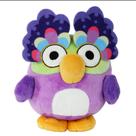 Brinquedo de boneca de pelúcia roxo Chattermax Owl 25 cm, minipelúcia macia