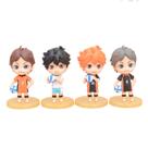 Brinquedo de boneco de anime colecionável Haikyuu's Hinata Shoyo 10cm Brinquedo de boneco de anime colecionável Haikyuu's Hinata Shoyo 10cm