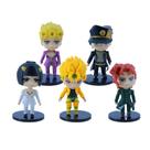 Brinquedo de boneco de anime colecionável Jojo's Bizarre Adventures, 5 unidades