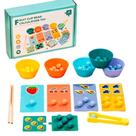 Brinquedo De Cálculo Com Contas E Prendedor De Frutas Domni Brinquedo De Cálculo Com Contas E Prendedor De Frutas Domni