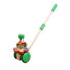 Brinquedo de caminhada Wooden Push Pull Activity para crianç Brinquedo de caminhada Wooden Push Pull Activity para crianç