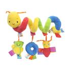 Brinquedo de carrinho de criança Baby Soothing Plush Doll Toy para 0 a 12 meses