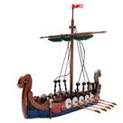 Brinquedo de construção BUILDIFY Viking Ship Viking Longship 454PCS