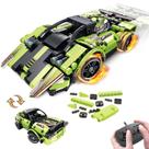 Brinquedo de construção GAMZOO STEM com controle remoto 2 em 1 Racer