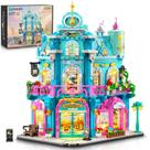 Brinquedo de construção INSOON Castle Dairy Bakery Store 1689 unidades