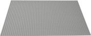 Brinquedo de construção LEGO Classic Grey Baseplate 10701 para crianças