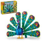 Brinquedo de construção LEGO Creator 3 em 1 Exotic Peacock 31157