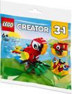 Brinquedo de construção LEGO Creator Tropical Parrot 30581 6+ Years