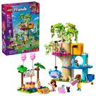 Brinquedo de construção LEGO Friends Cat, festa de aniversário e casa na árvore