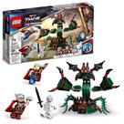 Brinquedo de construção LEGO Marvel Attack on New Asgard Thor 76207