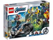 Brinquedo de construção LEGO Marvel Avengers Speeder Bike Attack 76142