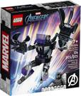 Brinquedo de construção LEGO Marvel Black Panther Mech Armor 76204