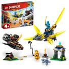 Brinquedo de construção LEGO NINJAGO NYA e Arin's Baby Dragon 71798