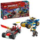 Brinquedo de construção LEGO NINJAGO Rogue vs Drix Race Car Duel 71840