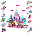 Brinquedo de construção LUKAT Princess Castle 568 unidades para meninas de 6 a 11 anos