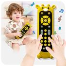 Brinquedo de controle remoto para bebês KIRALUMI com capa de silicone para girafas