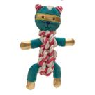 Brinquedo de corda pet para cachorro gato pelúcia mordedor