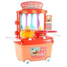 Brinquedo de cozinha infantil Menina simula ferramenta de co