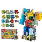 Brinquedo de deformação King Kong Robot Assembly Building B Plastic