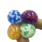 Brinquedo de descompressão Squeeze Dna Grape Ball com miçang