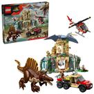 Brinquedo de dinossauro LEGO Jurassic World Spinosaurus & Quetzalcoatlus Brinquedo de dinossauro LEGO Jurassic World Spinosaurus & Quetzalcoatlus