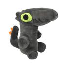 Brinquedo de dragão dançante de pelúcia genérico 2024 25 cm cinza desdentado Brinquedo de dragão dançante de pelúcia genérico 2024 25 cm cinza desdentado