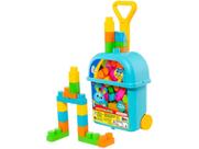 Brinquedo de Encaixar Coleção Baby Land Carrinho - de Puxar Molto Blocks Cardoso Toys 21 Peças