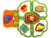 Brinquedo de Encaixar Puzzle Mania Árvore - Ta Te Ti 16 Peças