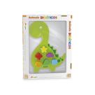 Brinquedo de Encaixe Animais Didáticos Dino - Junges
