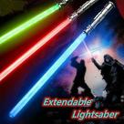 Brinquedo de ficção científica de plástico Lightsaber Laser Sabre com saída de luz Brinquedo de ficção científica de plástico Lightsaber Laser Sabre com saída de luz