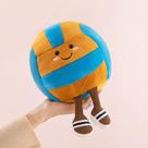 Brinquedo de futebol de pelúcia XIYUAN Volleyball 35 cm com pés para crianças