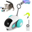 Brinquedo de Gato Felino Pet Carrinho Controle Remoto USB Bateria Recarregavel Interativo Entretenimento Diversao Brinquedo de Gato Felino Pet Carrinho Controle Remoto USB Bateria Recarregavel Interativo Entretenimento Diversao