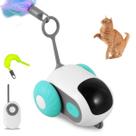 Brinquedo de Gato Pet Carrinho Controle Remoto USB Bateria Recarregavel Animal de Estimaçao Felino Interativo Lazer Diversao Entretenimento
