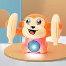 Brinquedo de gorjeta Electric Tumbling Monkey Light Music Puzzle