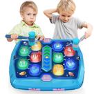 Brinquedo de jogo Whack Mole TooLion com 2 martelos para crianças de 2 a 4 anos