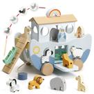 Brinquedo de madeira da Arca de Noé Joyreal Montessori Educational 1 ano ou mais