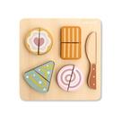 Brinquedo de madeira kit lanchinho com corte - bup baby