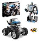 Brinquedo de Montar Carro Esportivo Realista com Blocos de Encaixar Peças Diversos Modelos Criança